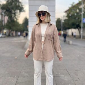 شومیز حریر نخ